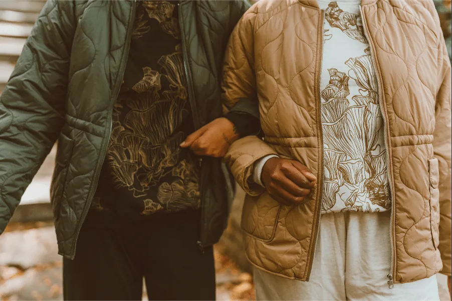 Jamesport Recycled Jacket - Tiger's Eye & Dark Peat