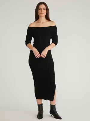 Jennifer: Off Shoulder Midi Dress