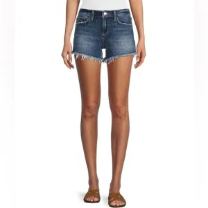 Joe's Jeans The Ozzie Mid Rise Raw Hem Shorts. Size 27
