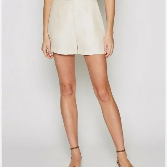 Joie Tailored Brenten Pleated Women’s Shorts.