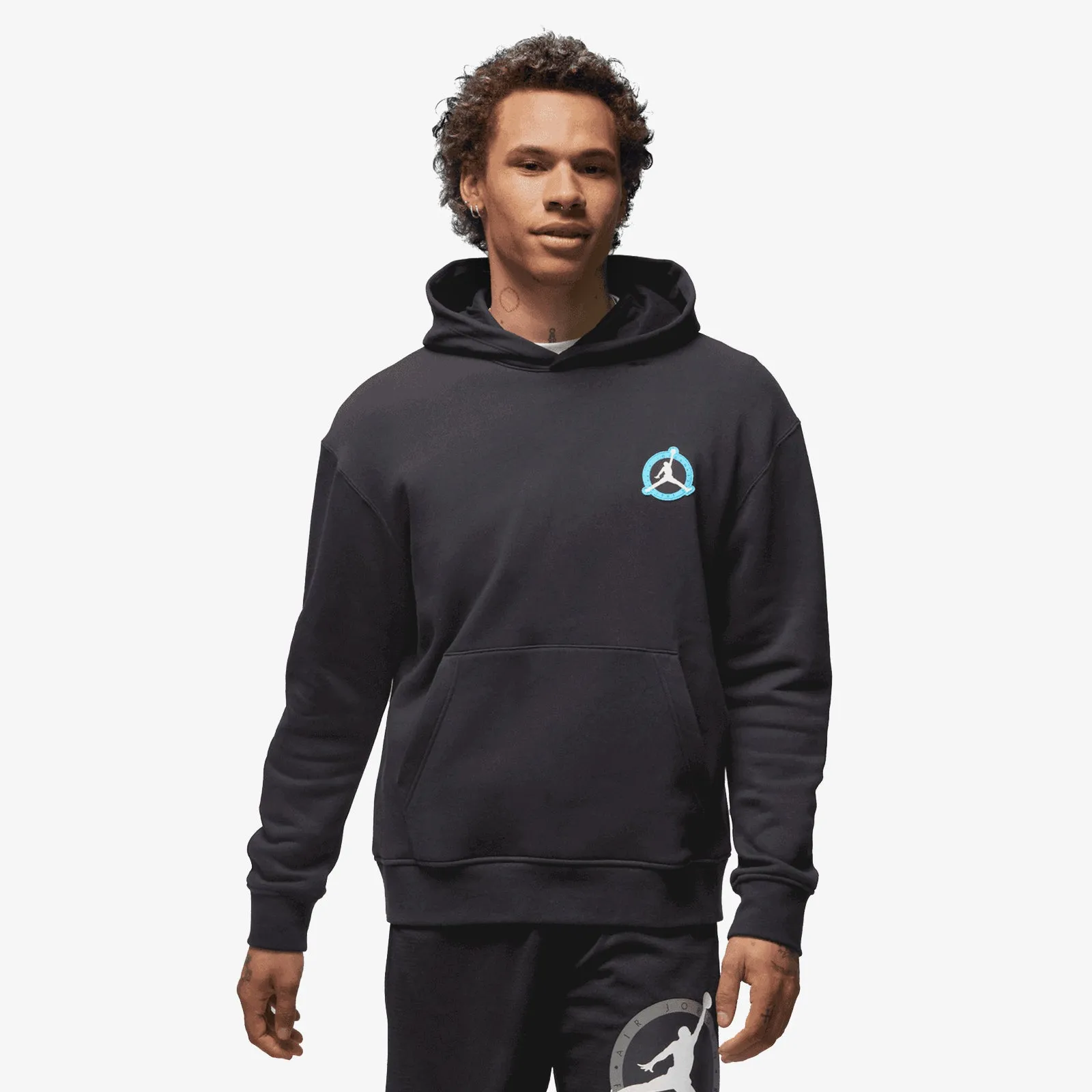 Jordan Flight MVP Graphic Fleece Hoodie - Black