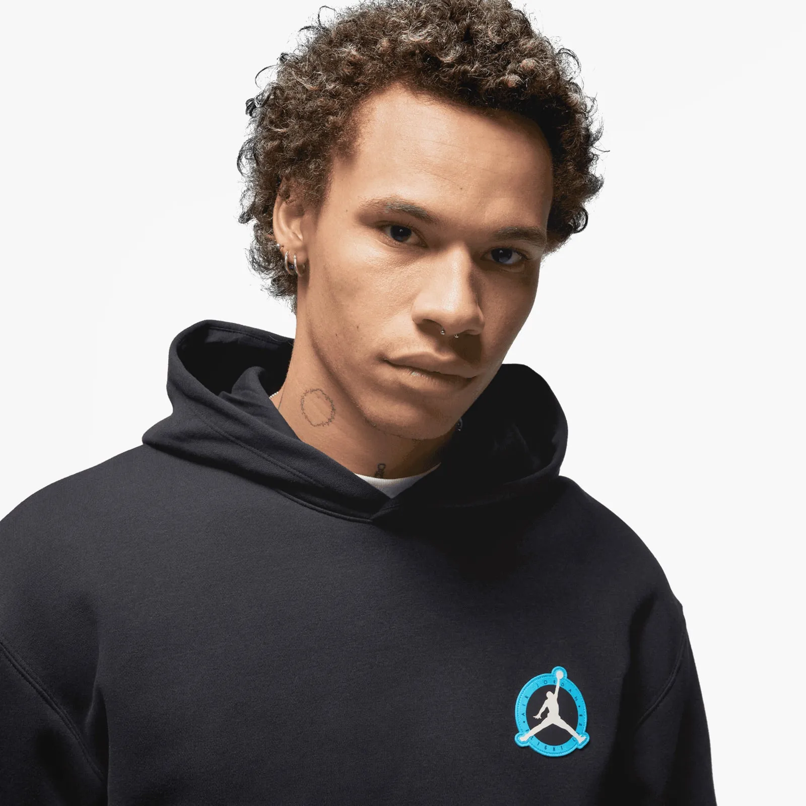 Jordan Flight MVP Graphic Fleece Hoodie - Black