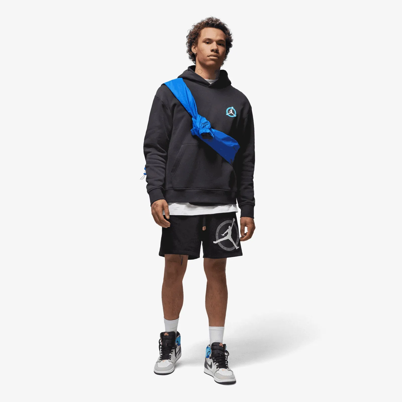 Jordan Flight MVP Graphic Fleece Hoodie - Black