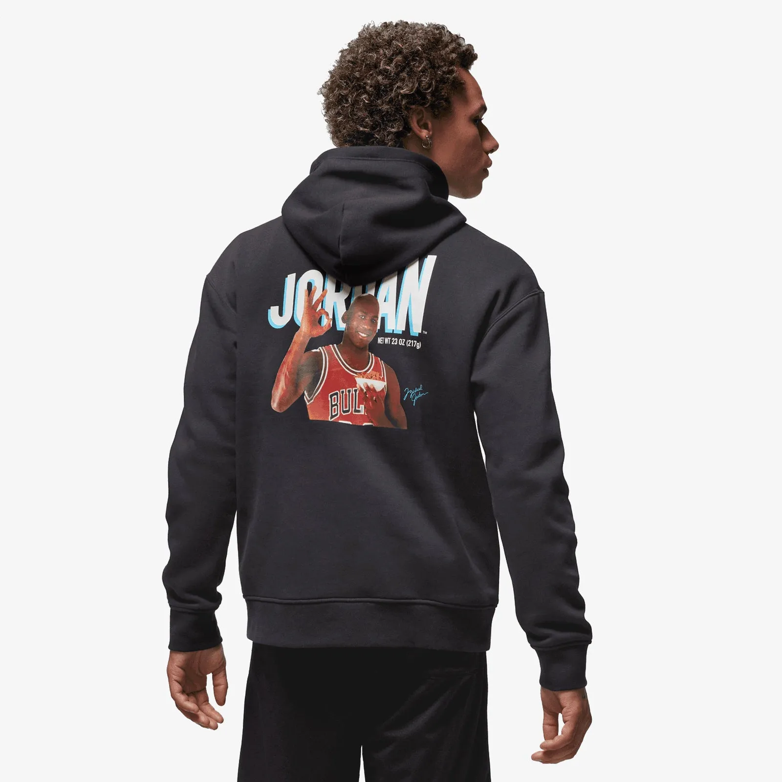 Jordan Flight MVP Graphic Fleece Hoodie - Black