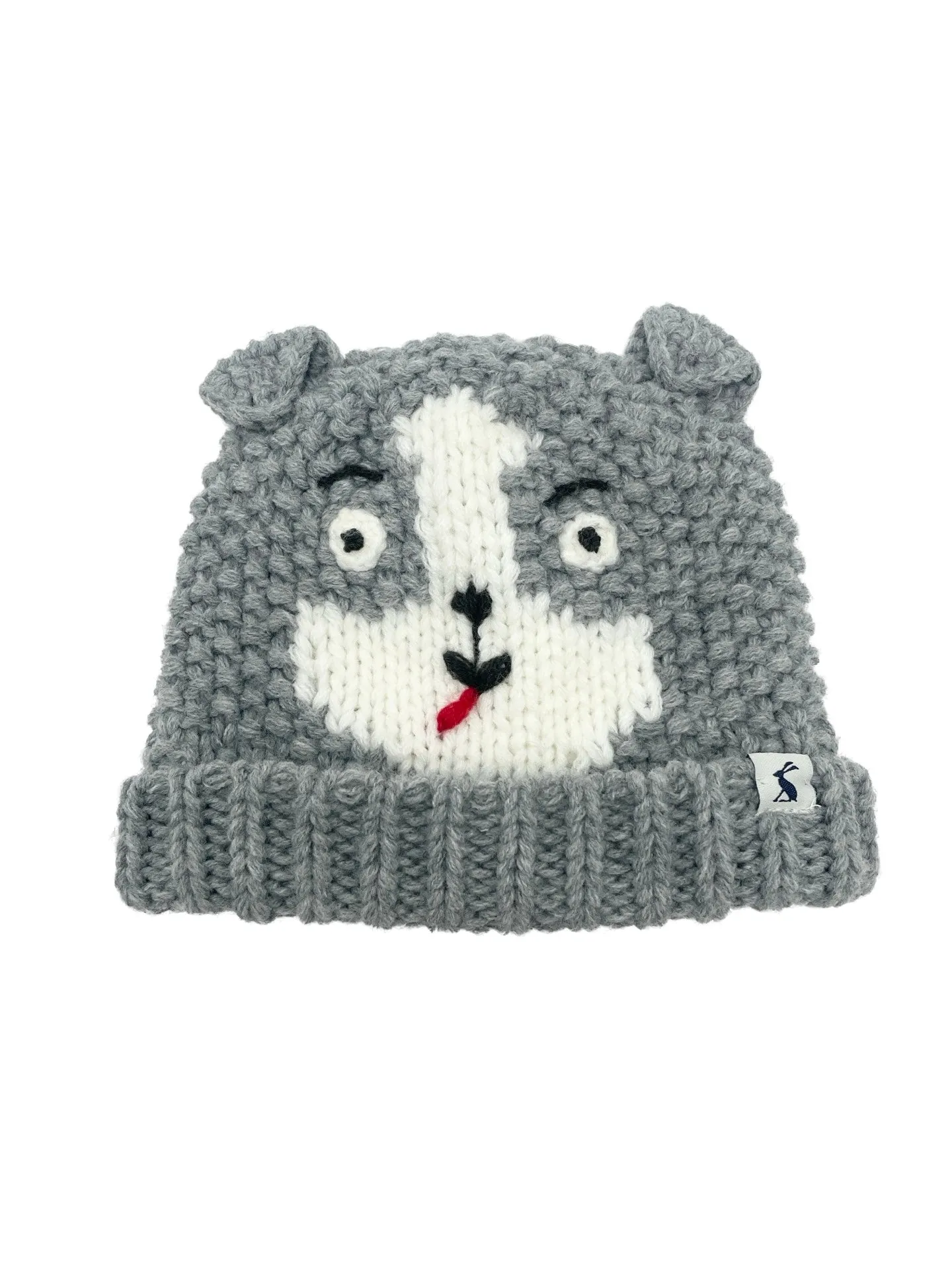 Joules lined knit hat - 0-6m