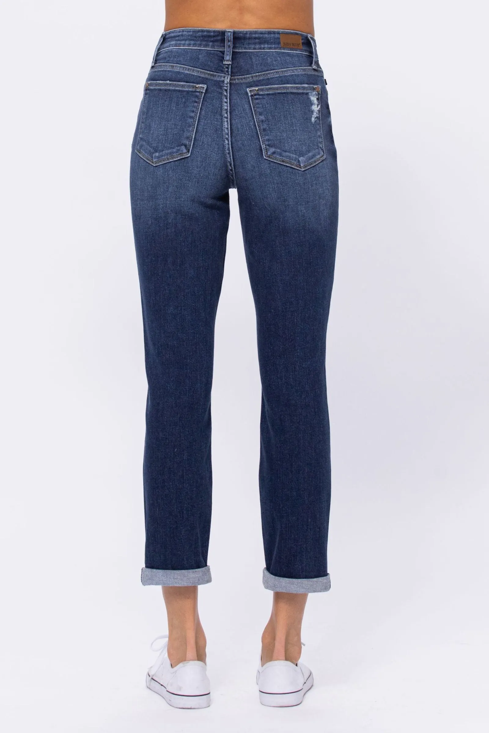Judy Blue | Bailey | Dark Wash Boyfriend Jeans