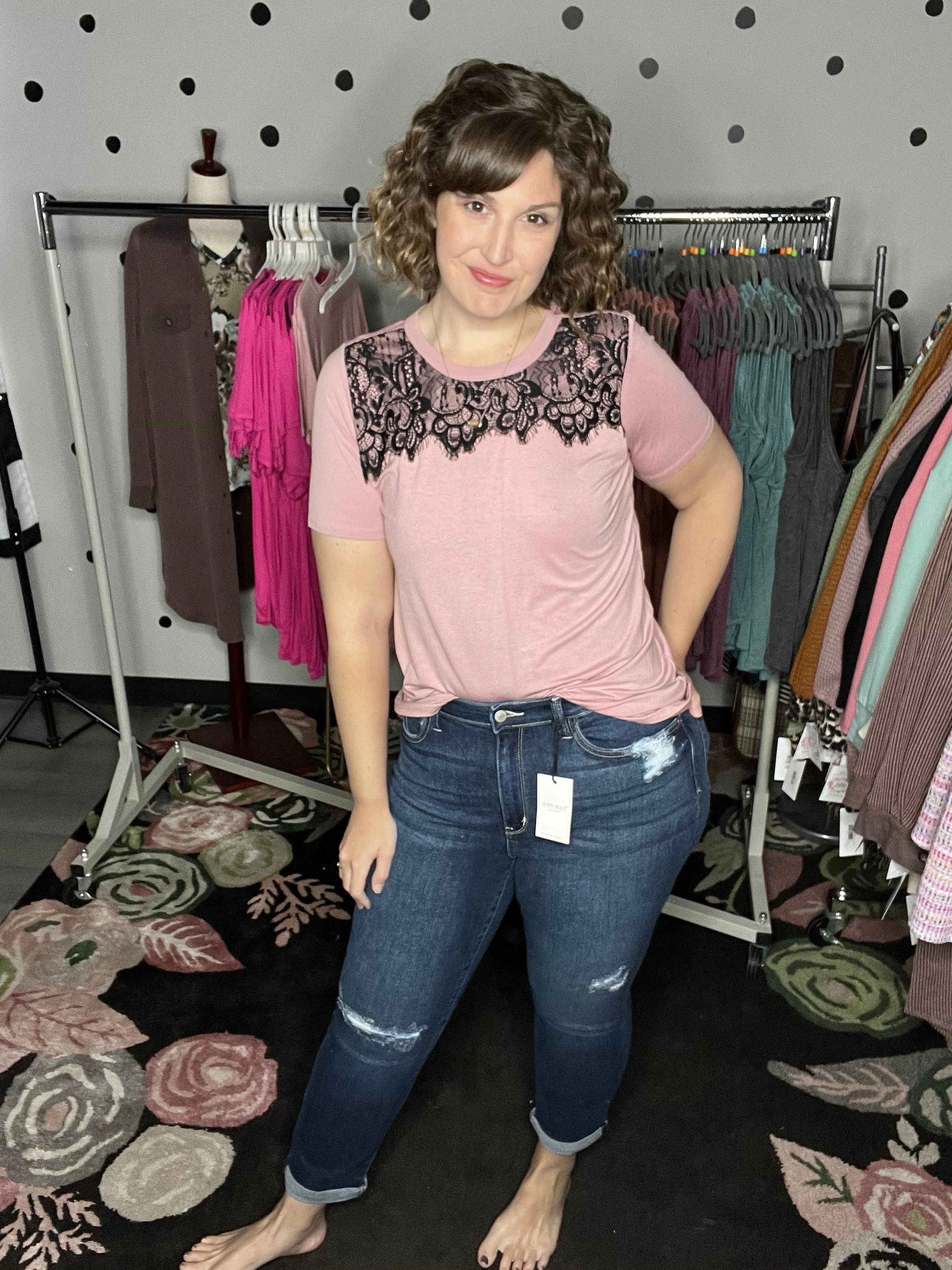 Judy Blue | Bailey | Dark Wash Boyfriend Jeans