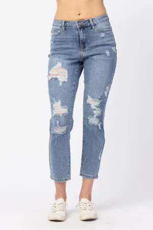 Judy Blue | Bridget | Destroyed Boyfriend Jeans