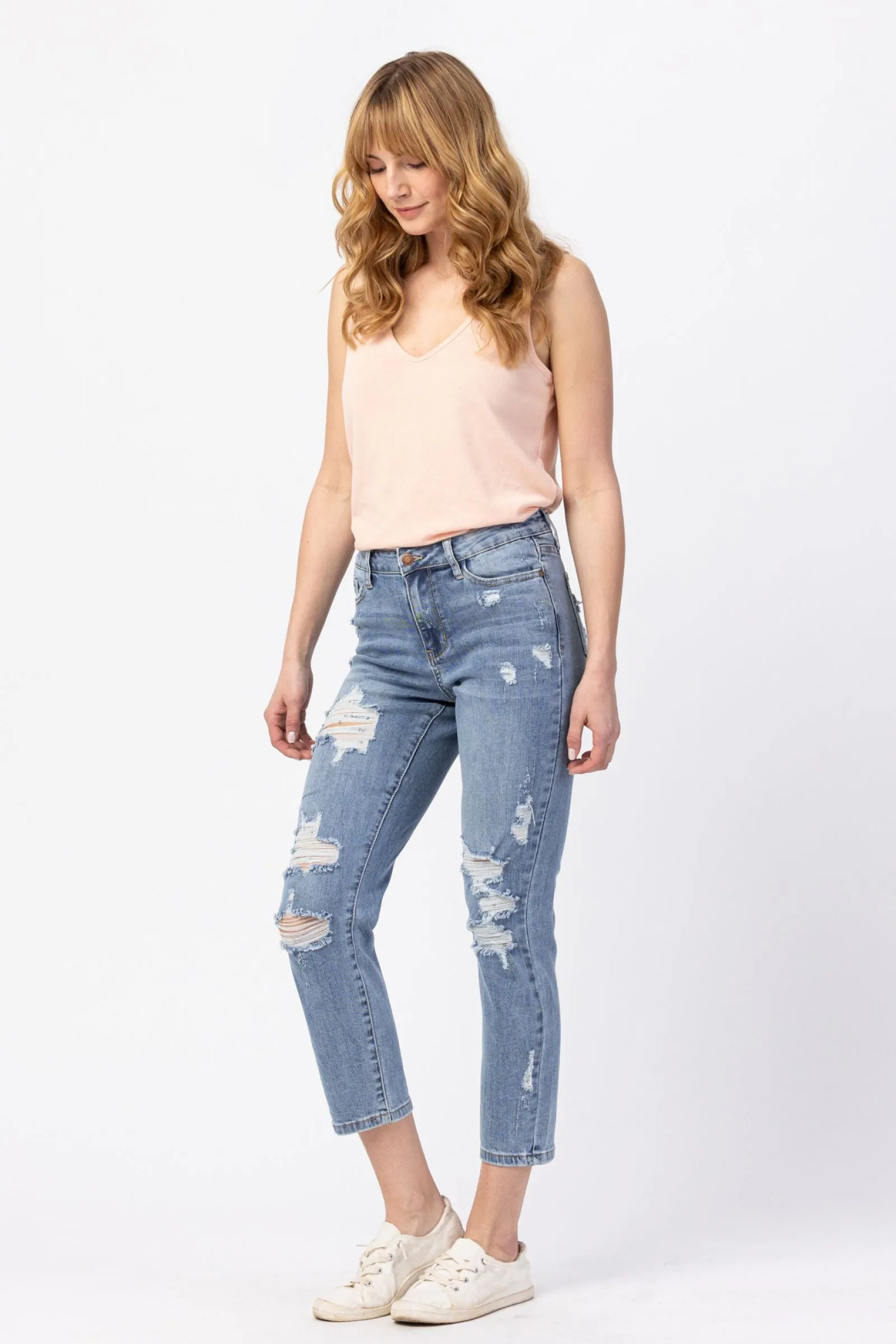 Judy Blue | Bridget | Destroyed Boyfriend Jeans