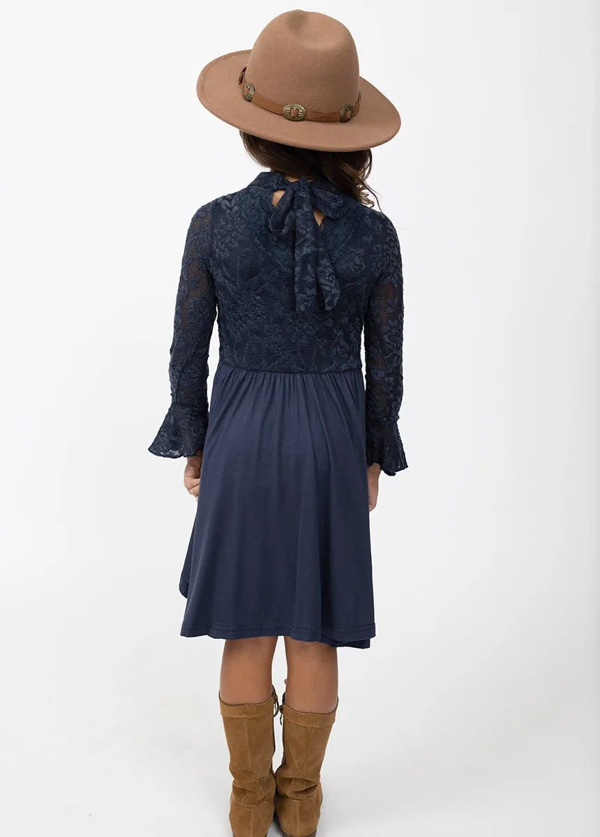 Kaleigh Dress in Navy