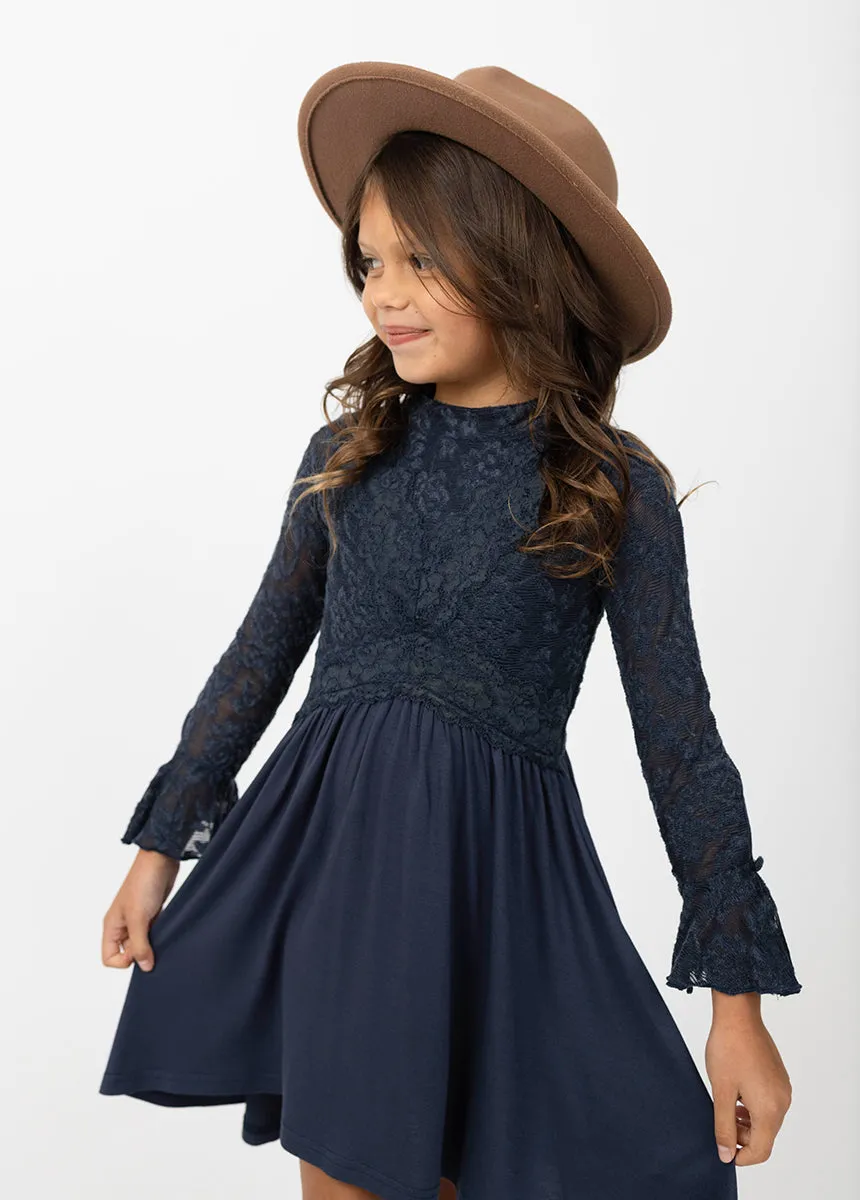 Kaleigh Dress in Navy