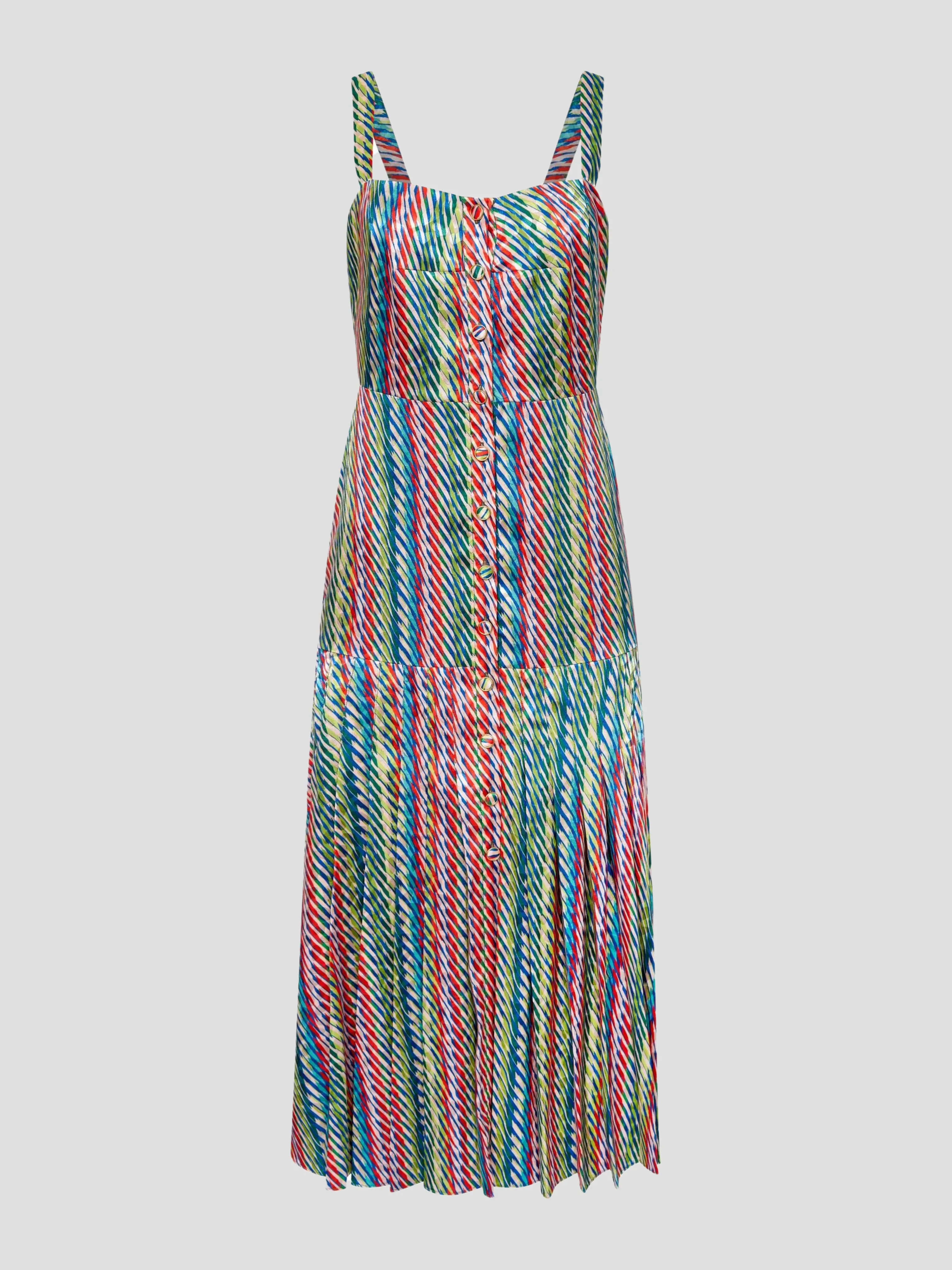 Karen Dress in Oblique Olive