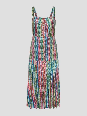 Karen Dress in Oblique Olive