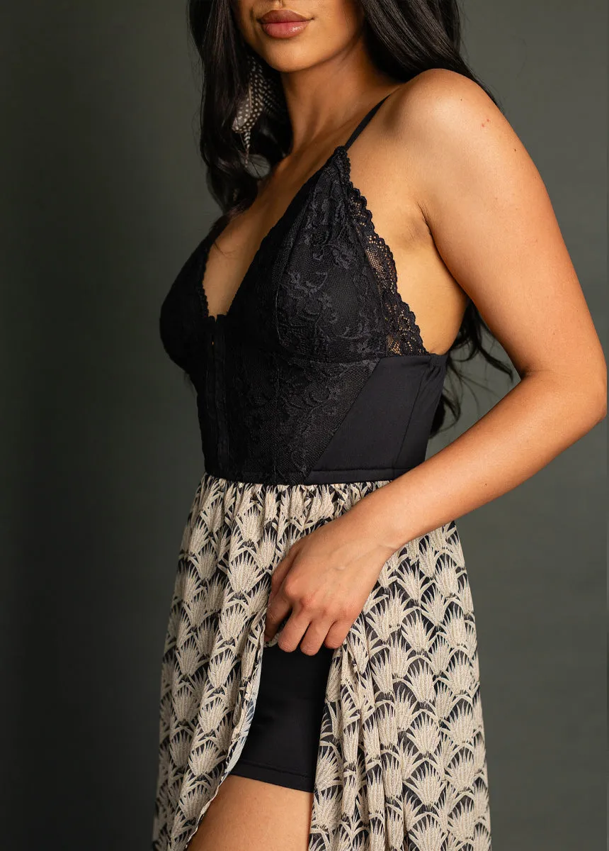Katharina Dress in Feather