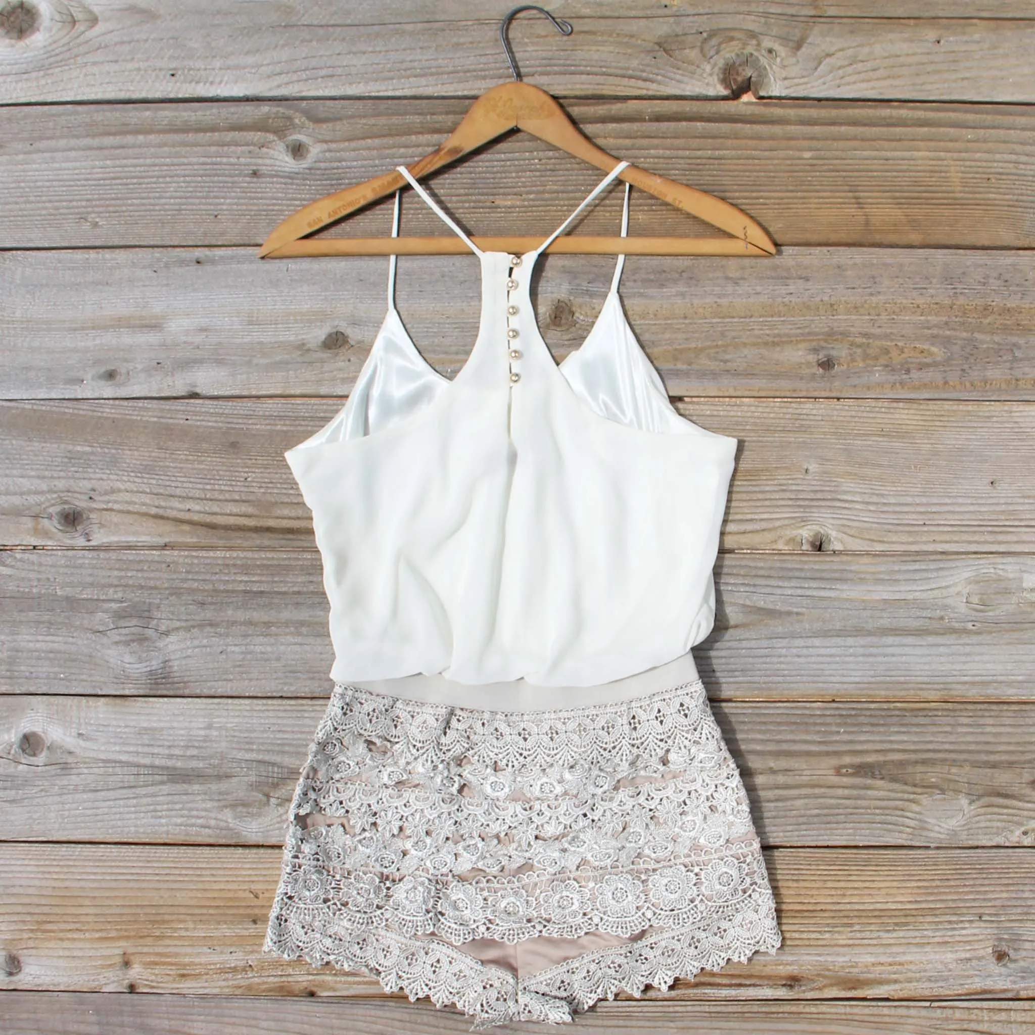 Kindred Spirits Romper in Sand
