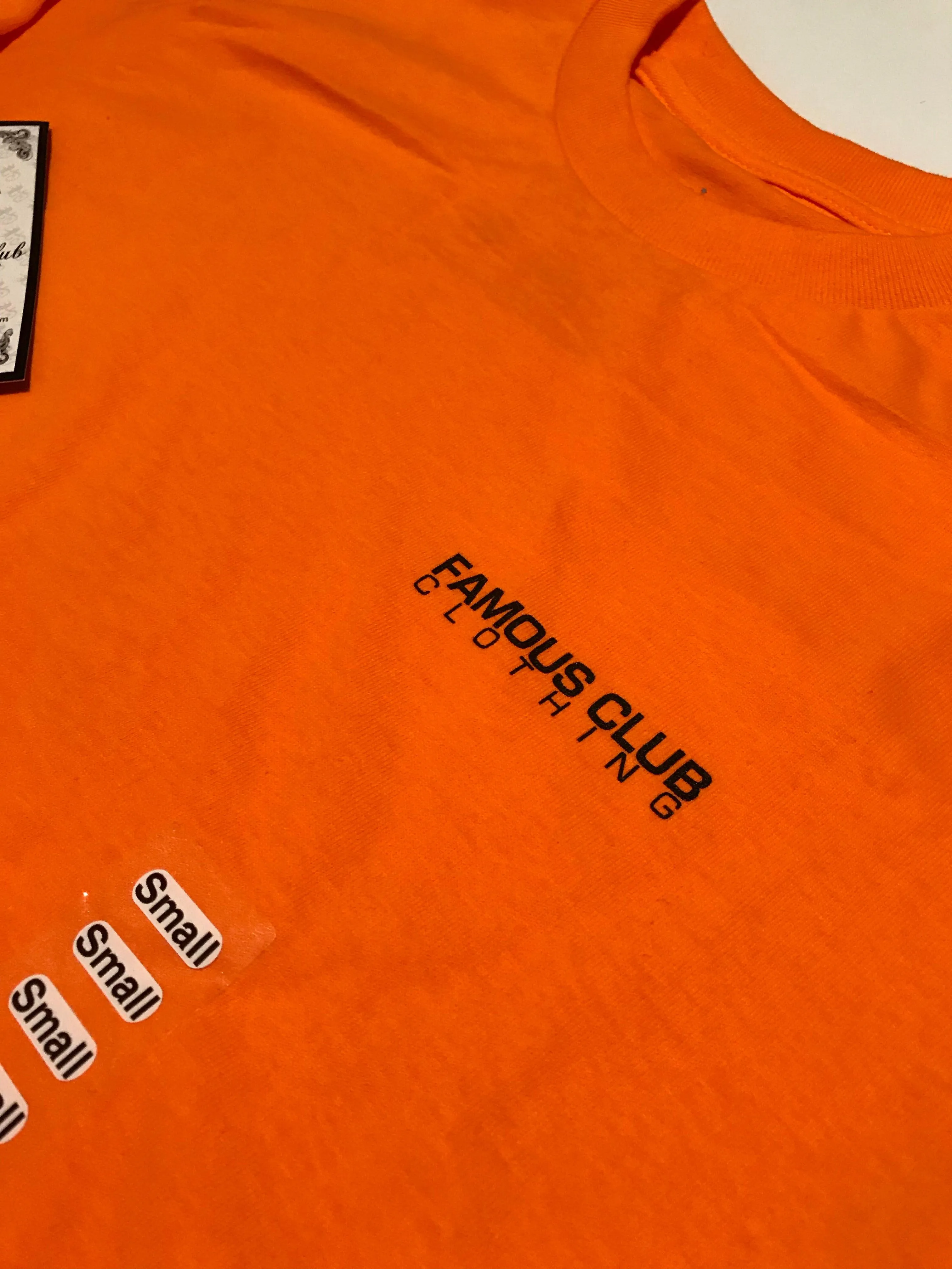 KING & QUEEN Orange Longsleeve T-hirt