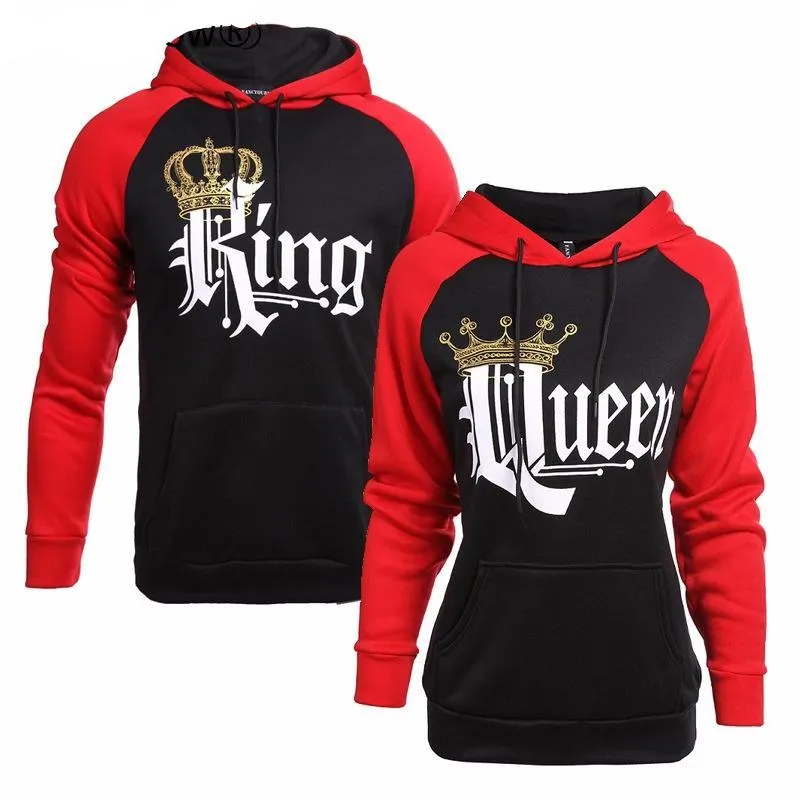 (King and Queen) (Beauty and Beast) Couples Hoodies
