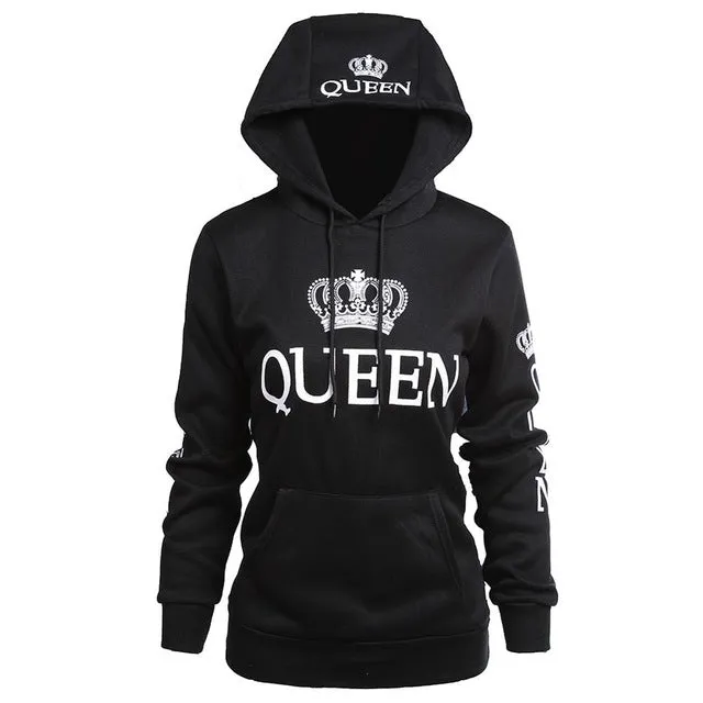 (King and Queen) (Beauty and Beast) Couples Hoodies