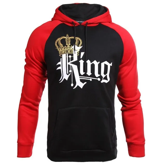 (King and Queen) (Beauty and Beast) Couples Hoodies