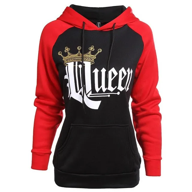 (King and Queen) (Beauty and Beast) Couples Hoodies