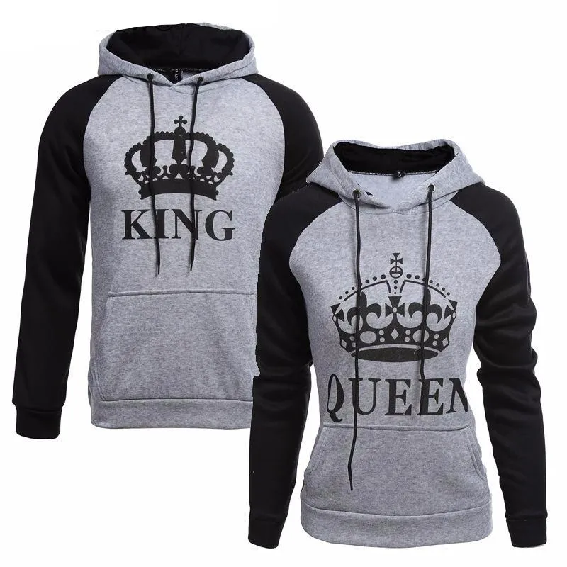 (King and Queen) (Beauty and Beast) Couples Hoodies