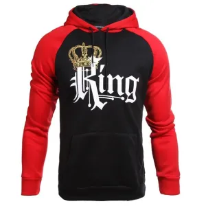 (King and Queen) (Beauty and Beast) Couples Hoodies