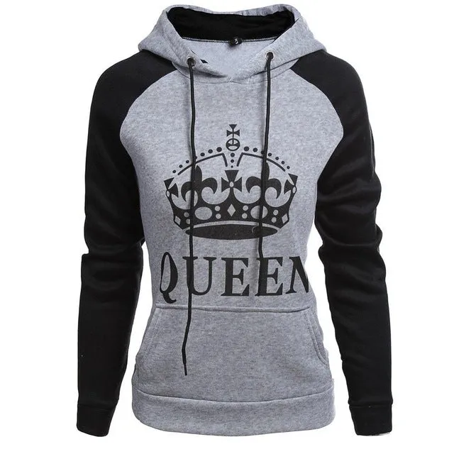 (King and Queen) (Beauty and Beast) Couples Hoodies