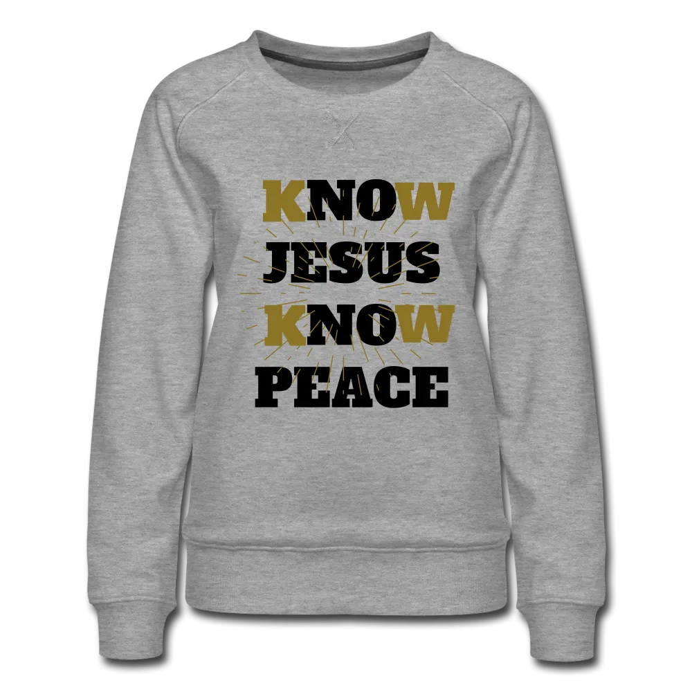 KNOW JESUS  Sweatshirt
