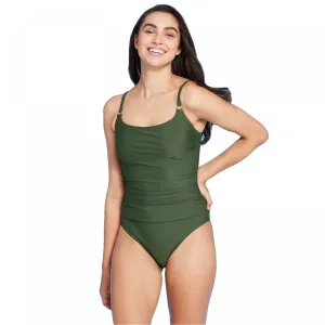 Kona Sol Women's High Coverage Scoop One Piece Swimsuit