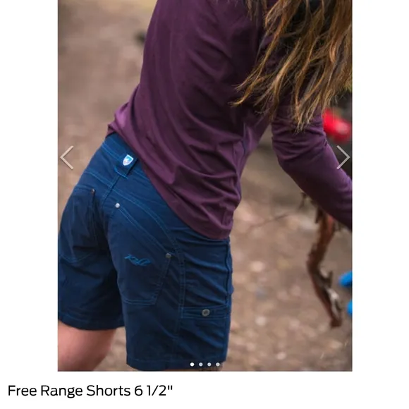 Kuhl Women’s Free Range Shorts 6 1/2&quot; Inseam Size 8