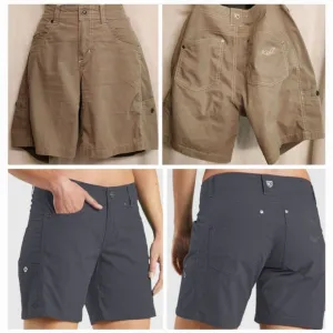 Kuhl Women’s Free Range Shorts 6 1/2&quot; Inseam Size 8