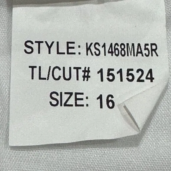 KUT From‎ The Kloth Katy Boyfriend White Denim Shorts Size 16 NWT Summer Outdoor