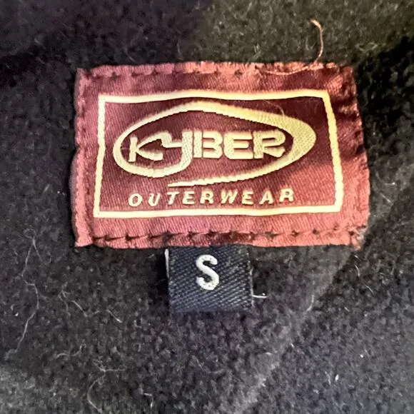 Kyber Outerwear Nepal Sweater Womens Small Fleece Lined Heavy Wool Knit Jacket