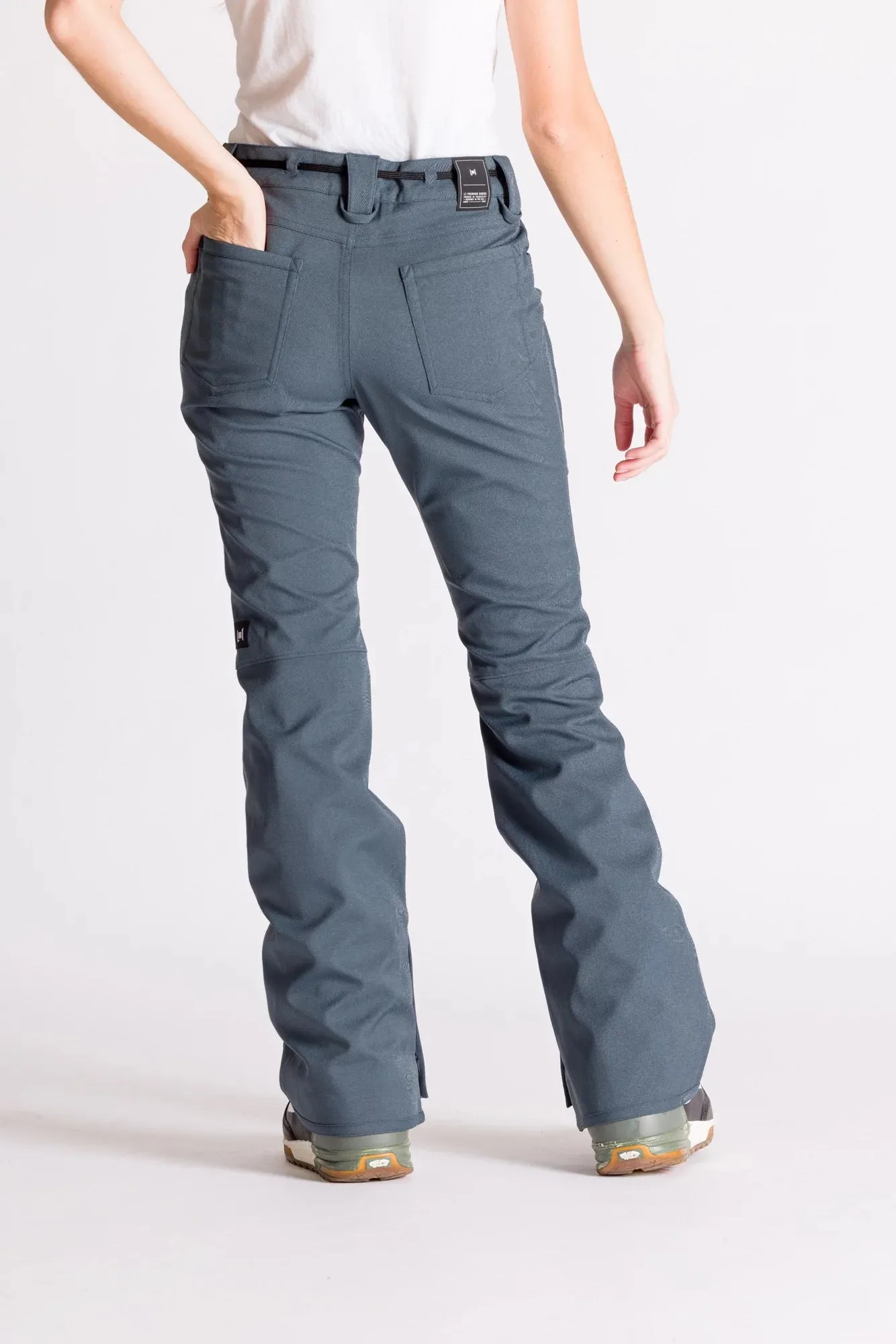 L1 Heartbreaker Twill Womens Pants Slate