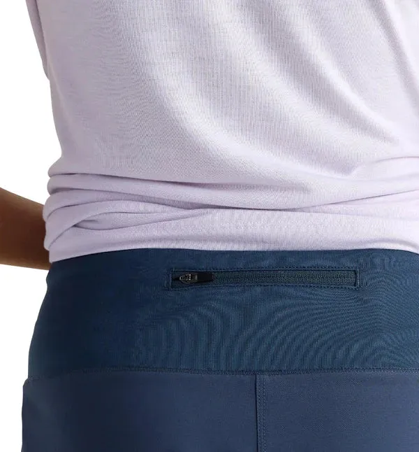 LADIES FREE FLY BAMBOO LINED BREEZE SHORT 4IN - BLUE DUSK