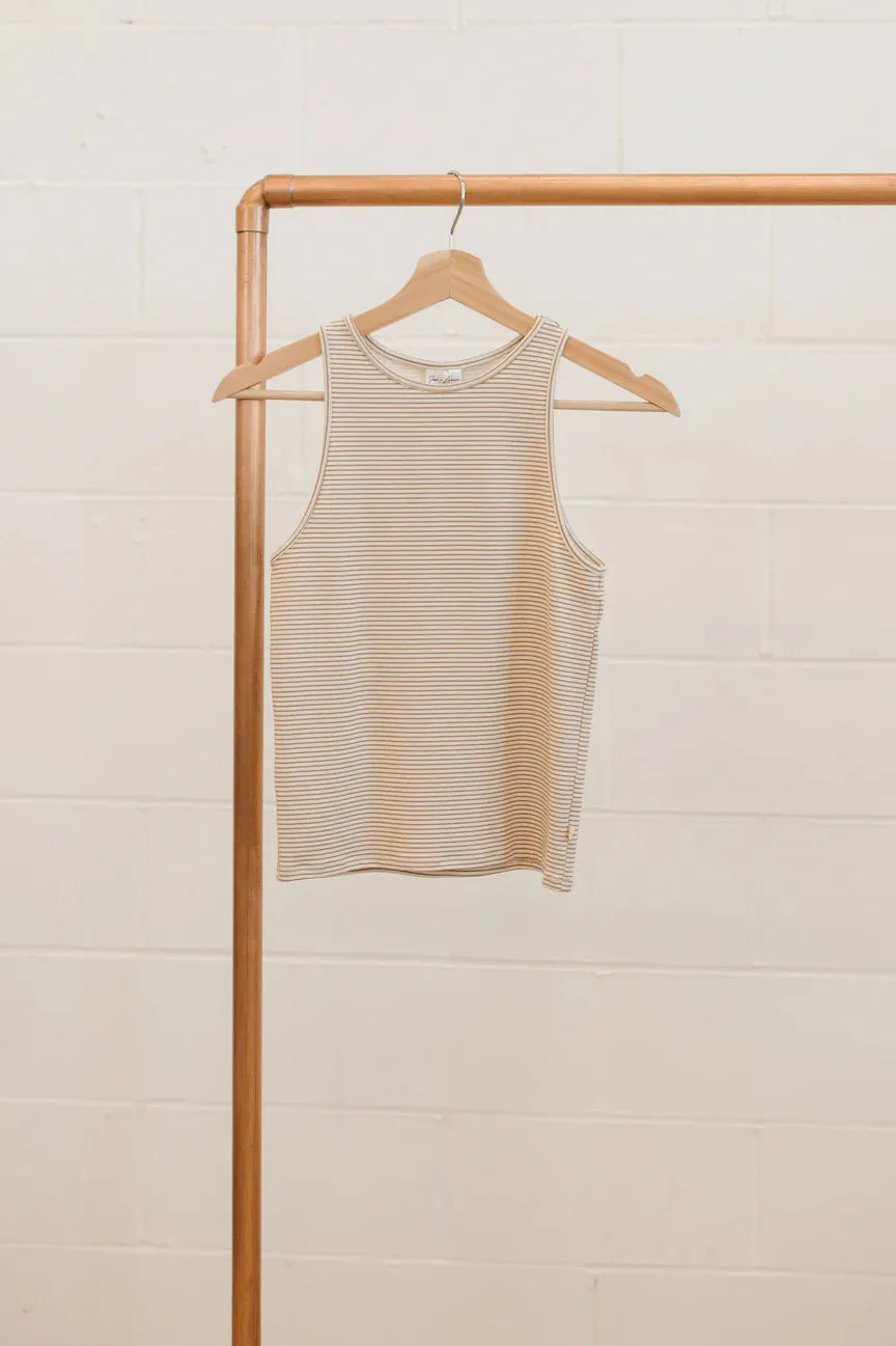 Ladies High Neck Tank