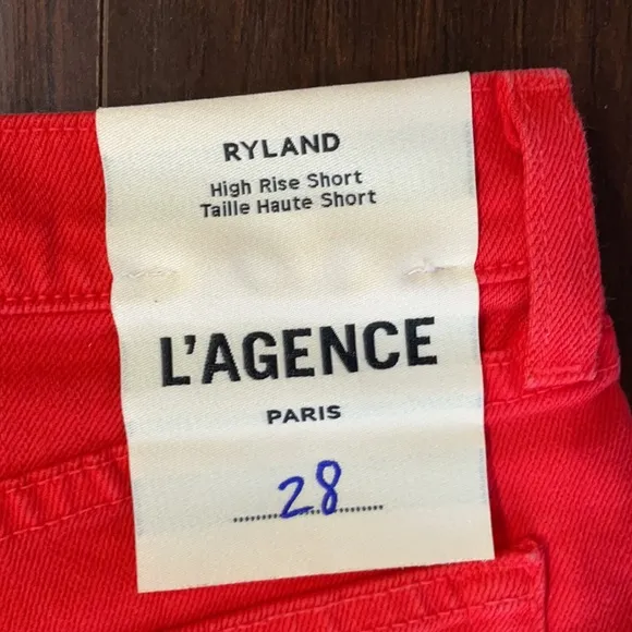 L’AGENCE Ryland shorts