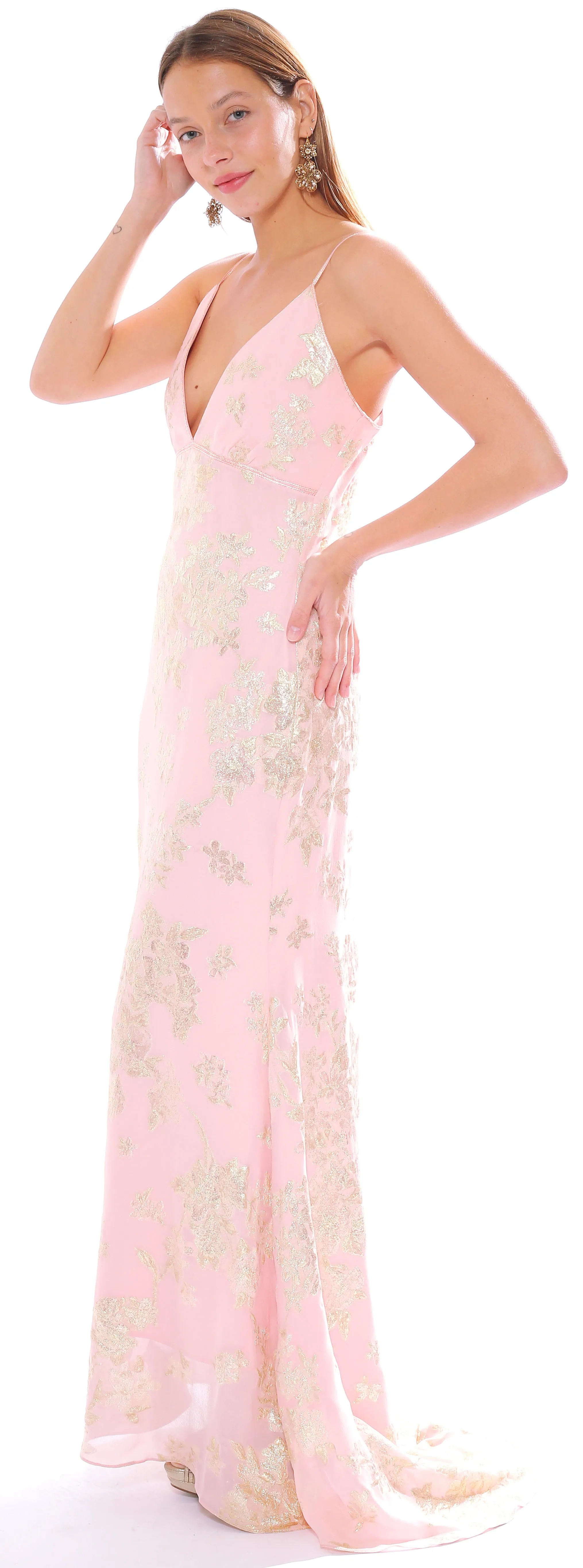 Lanvin Pink and Gold
