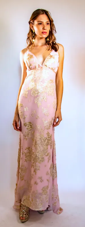 Lanvin Pink and Gold