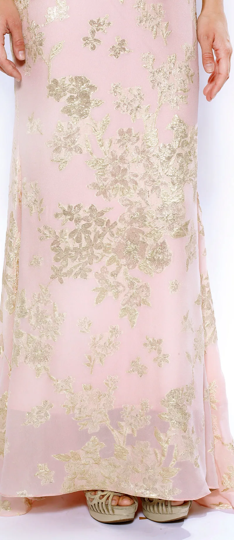 Lanvin Pink and Gold