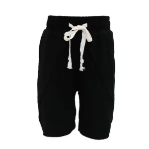 LAYERED SHORTS - BLACK