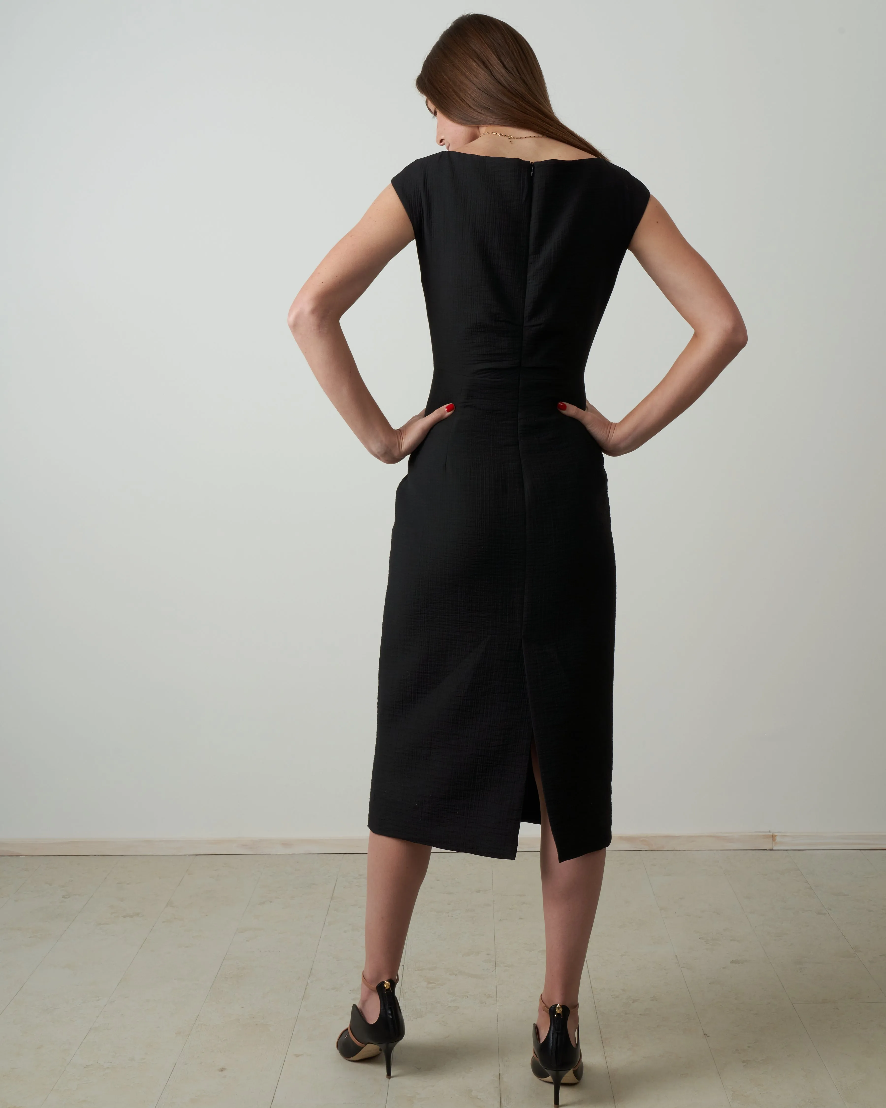 leonard dress - black