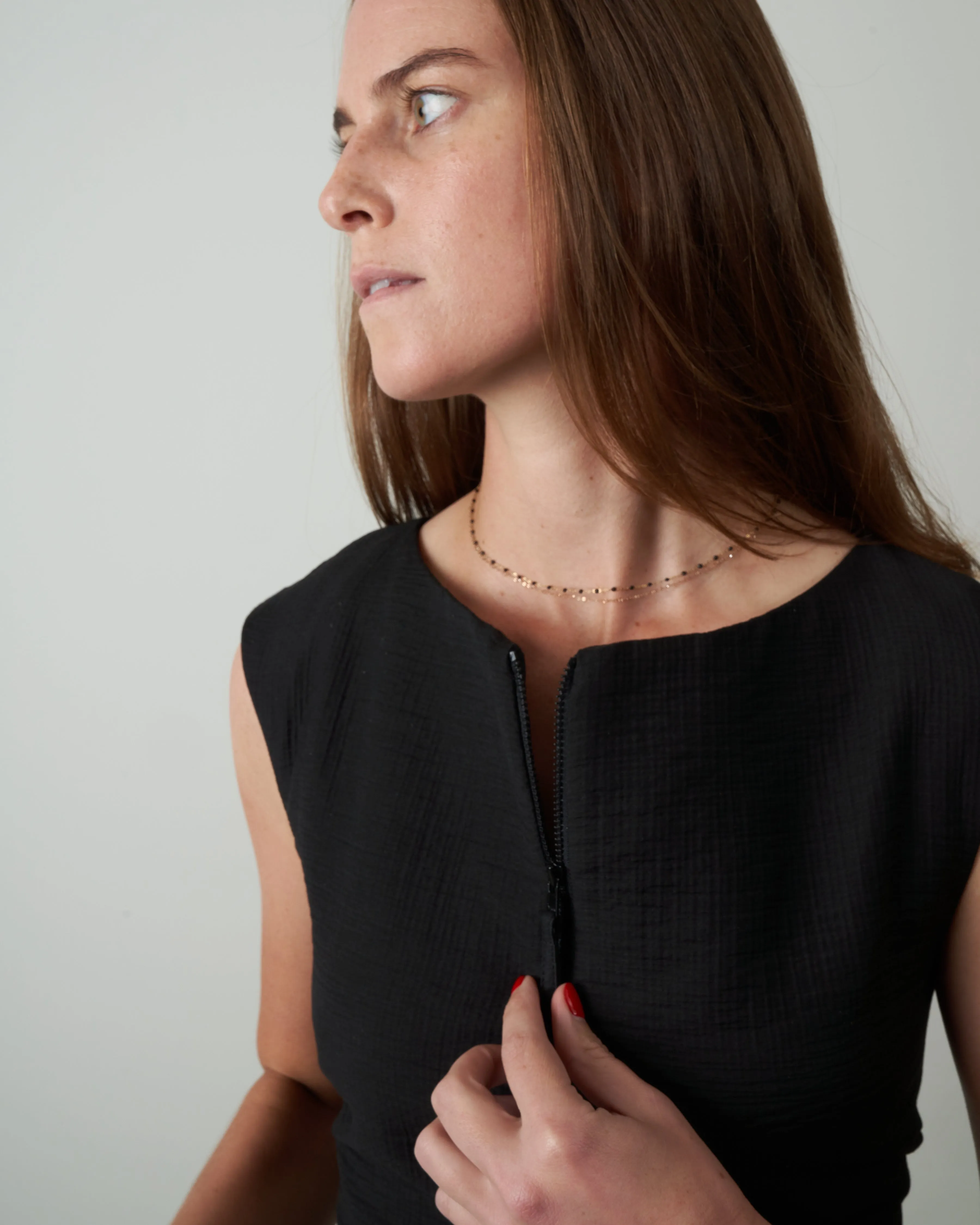 leonard dress - black