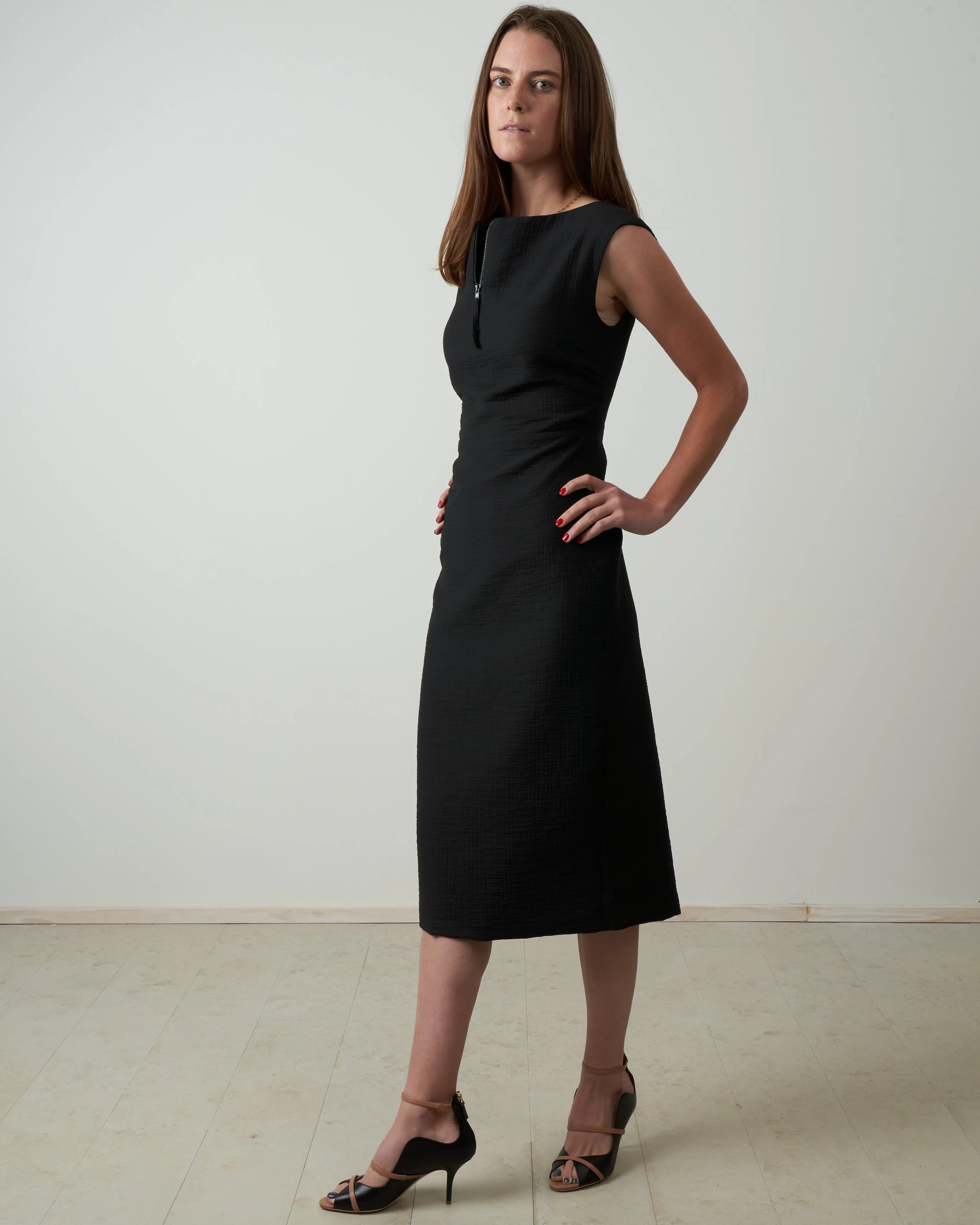 leonard dress - black