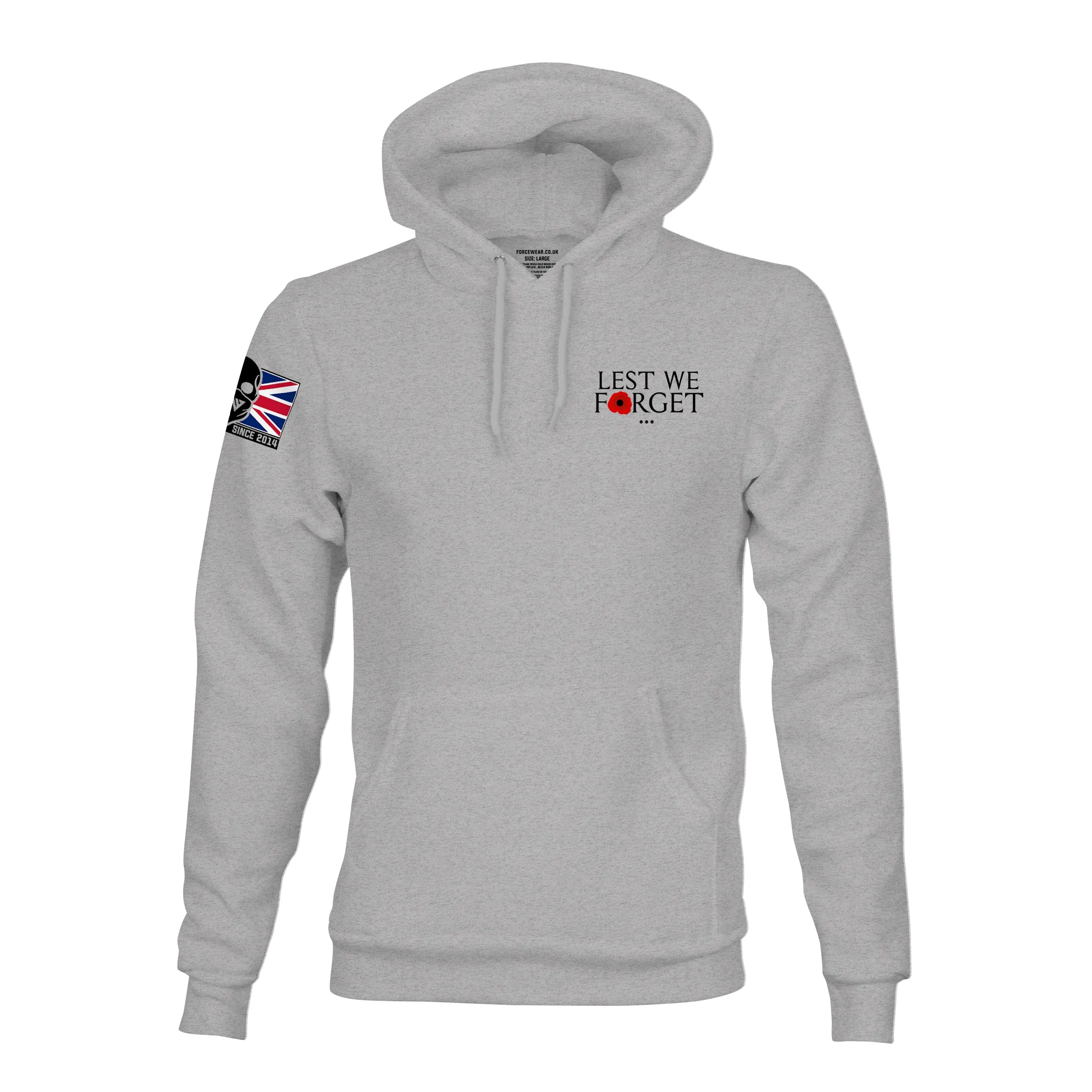 LEST WE FORGET TAG HOODIE