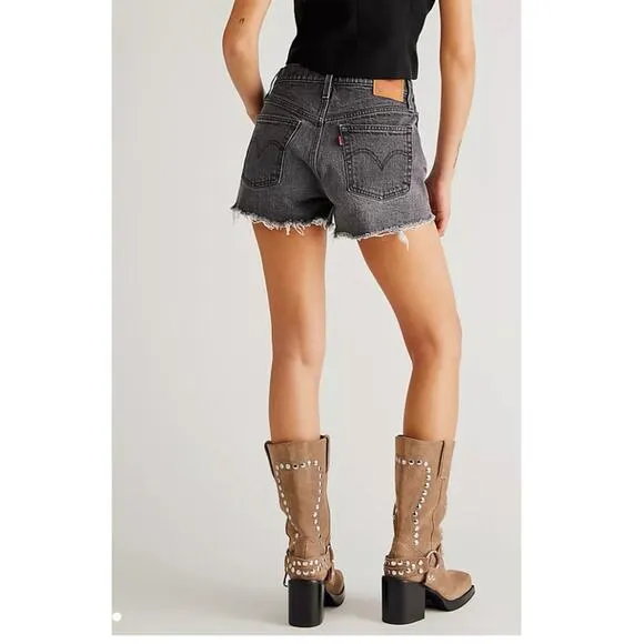 Levi’s 501 high rise jean shorts black 29 NWT
