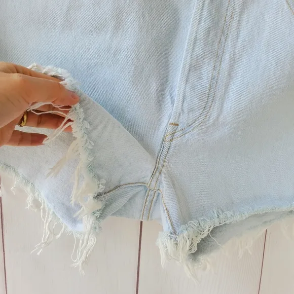 Levi's Premium 501 high rise shorts