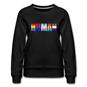 LGBTQ HUMAN Equality Women's Premium Sweatshirt