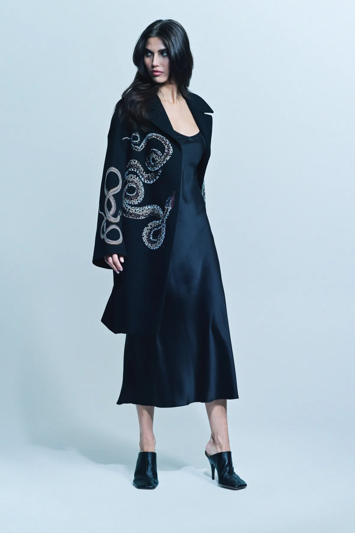 LIBERTINE | ‘REPTILIAN’ BRUGES COAT