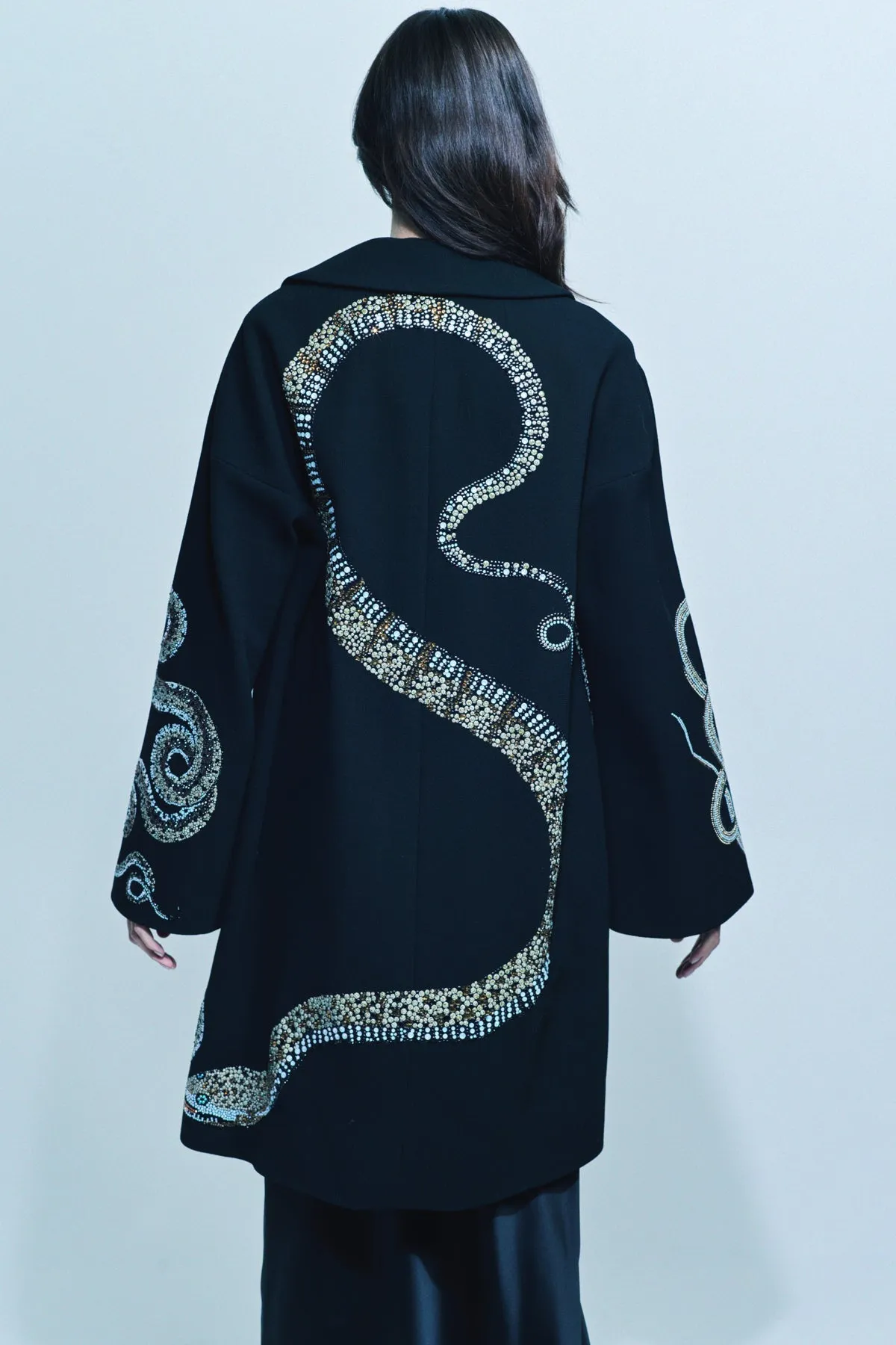 LIBERTINE | ‘REPTILIAN’ BRUGES COAT